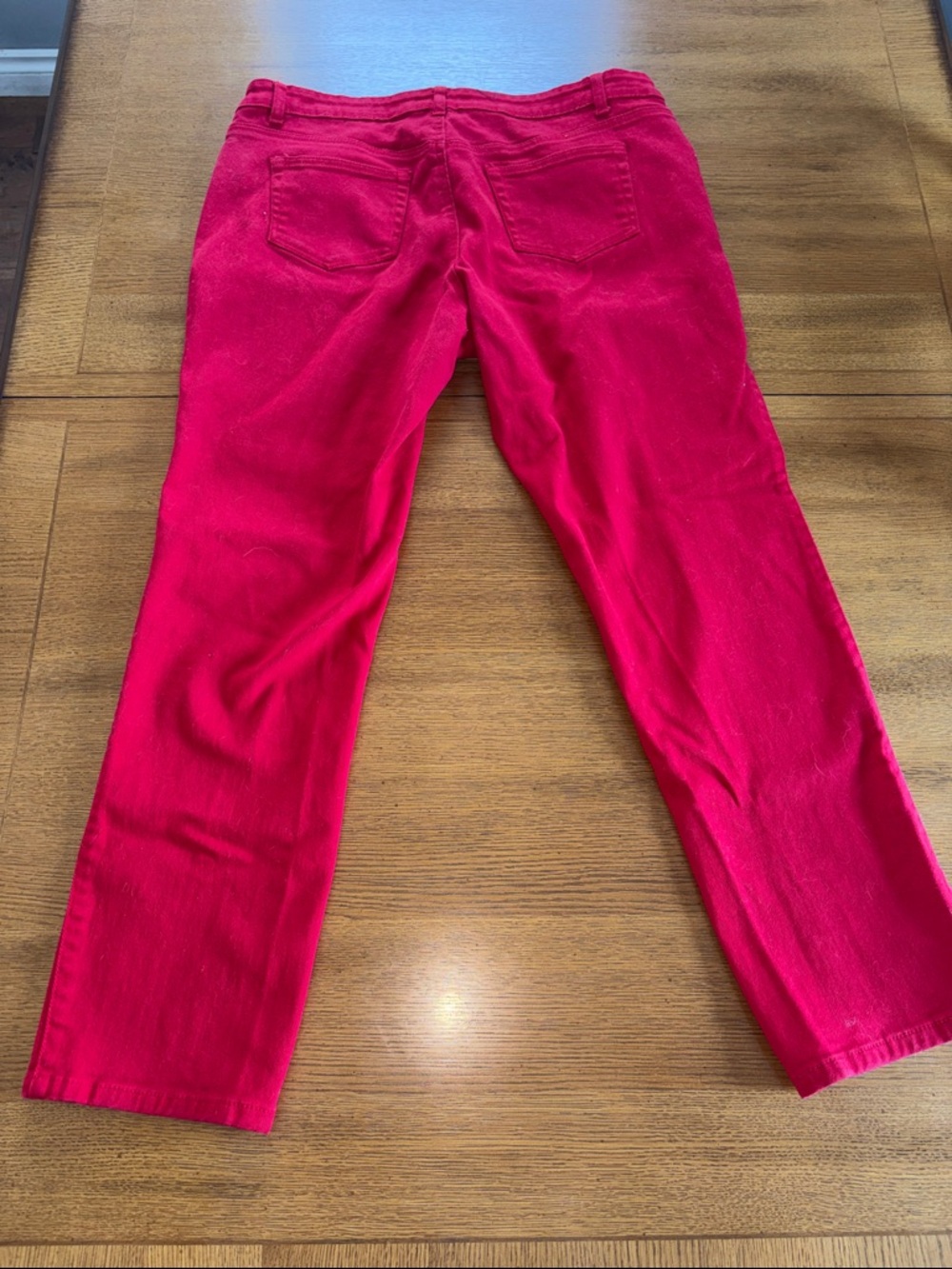 RED Straight-Leg Jeans - Picture 6 of 9